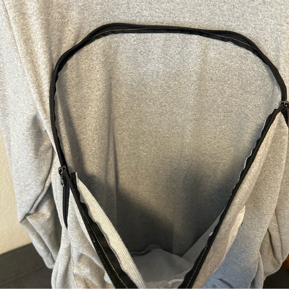 Amazon Viral Cat Carrier Heather Grey Hoodie Size XXL - Picture 6 of 14